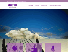 Tablet Screenshot of nikotris.com